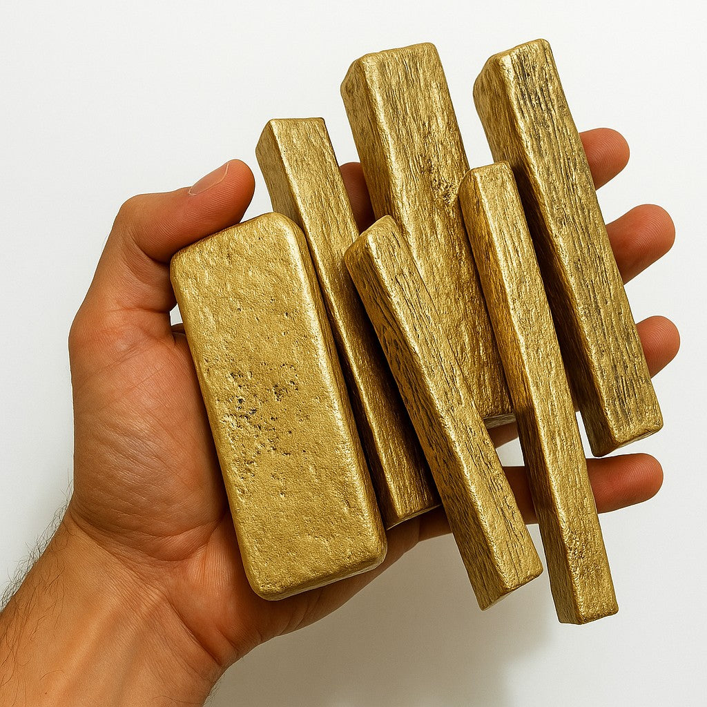 380 Grams Scrap gold bar for Gold Recovery Melted Different Computer Coin Pins For jewelry and gift making