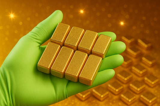 1000 Grams Scrap gold bar for Gold Recovery Melted Different Computer Coin Pins For jewelry and gift making