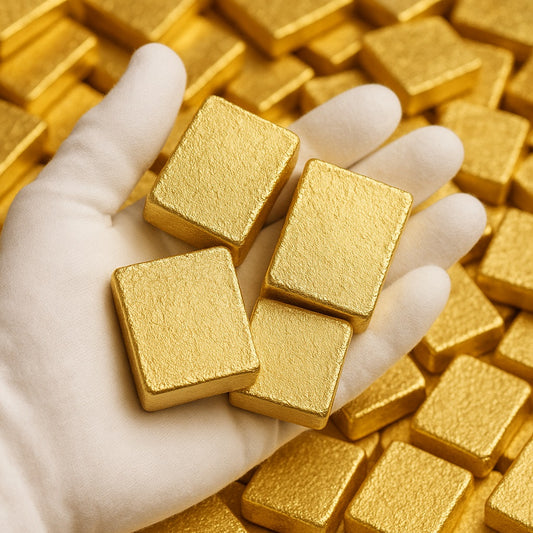 750 Grams Scrap gold bar for Gold Recovery Melted Different Computer Coin Pins For jewelry and gift making