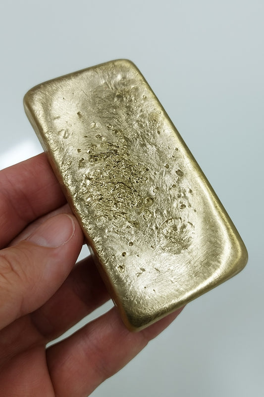 50 Grams Scrap gold bar for Gold Recovery Melted Different Computer Coin Pins For jewelry and gift making